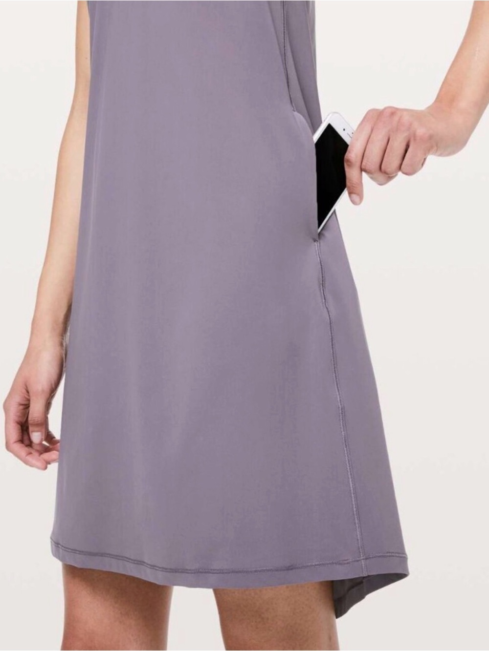 lululemon athletica Early morning back overlapping  Dress with Side Pocket